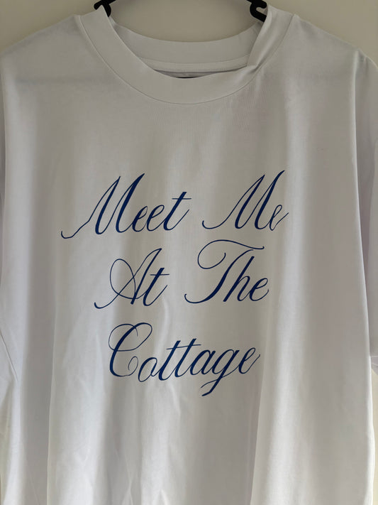 Meet Me At The Cottage Shirt - Medium