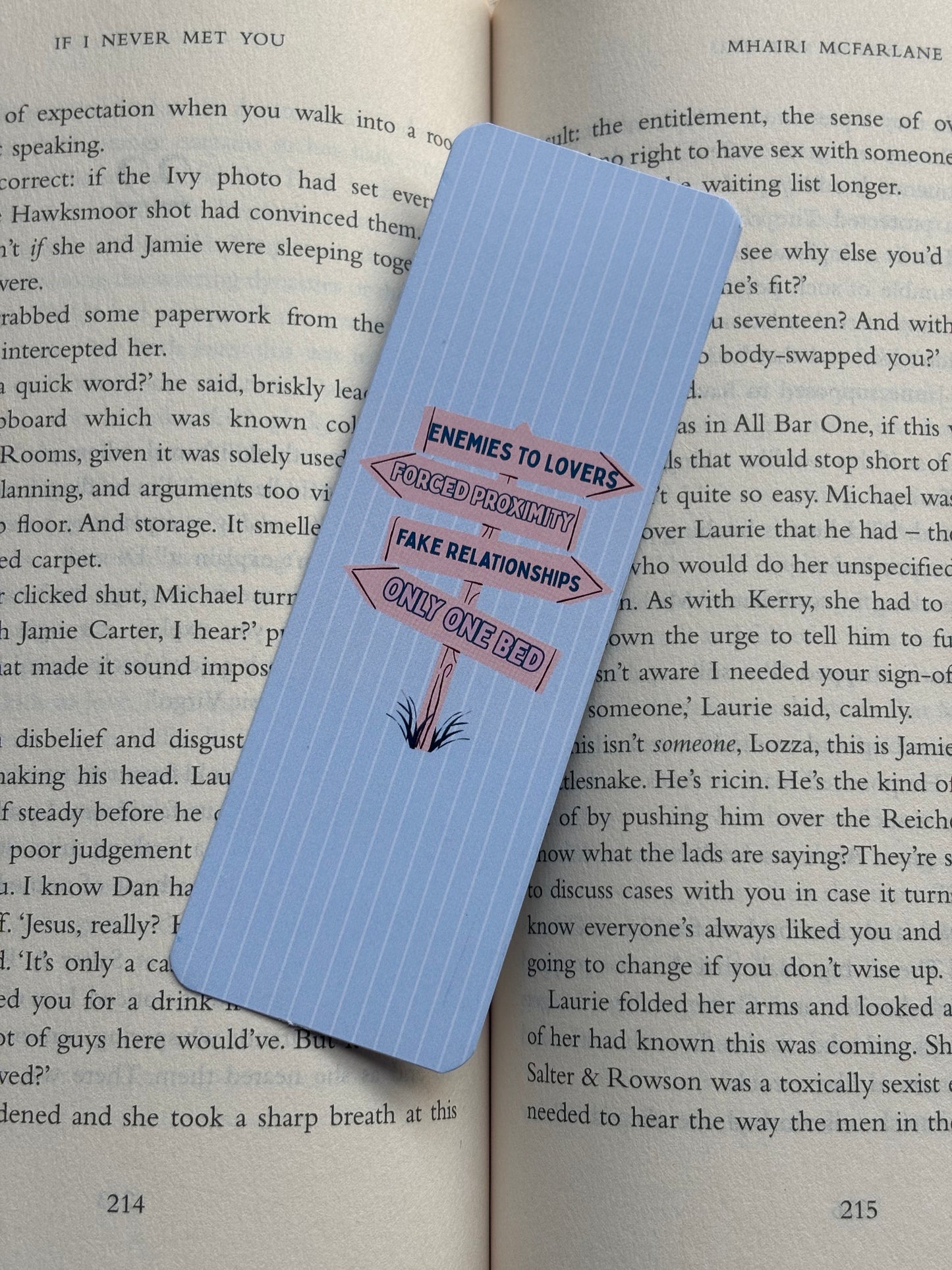 Romance Reader Bookmark