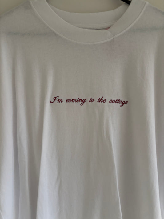 I'm Coming to the Cottage T-Shirt - X-Large